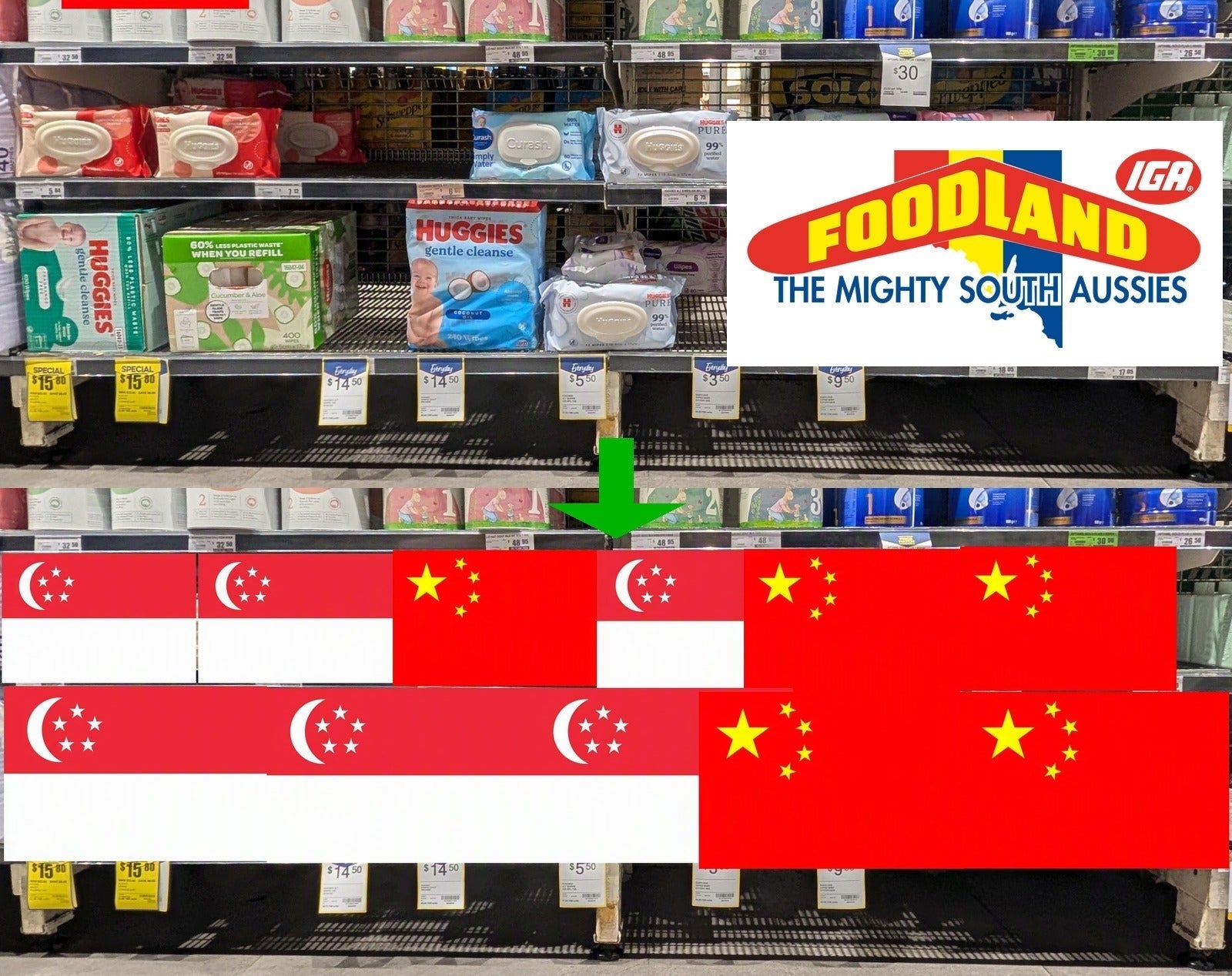 Where Are Huggies, Curash and Tooshies Baby Wipes Made? We Checked the Shelves at Four Australian Retailers.