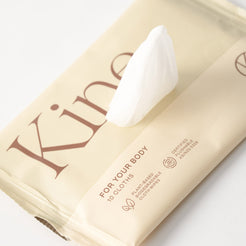 Image of flushable kine body wipes