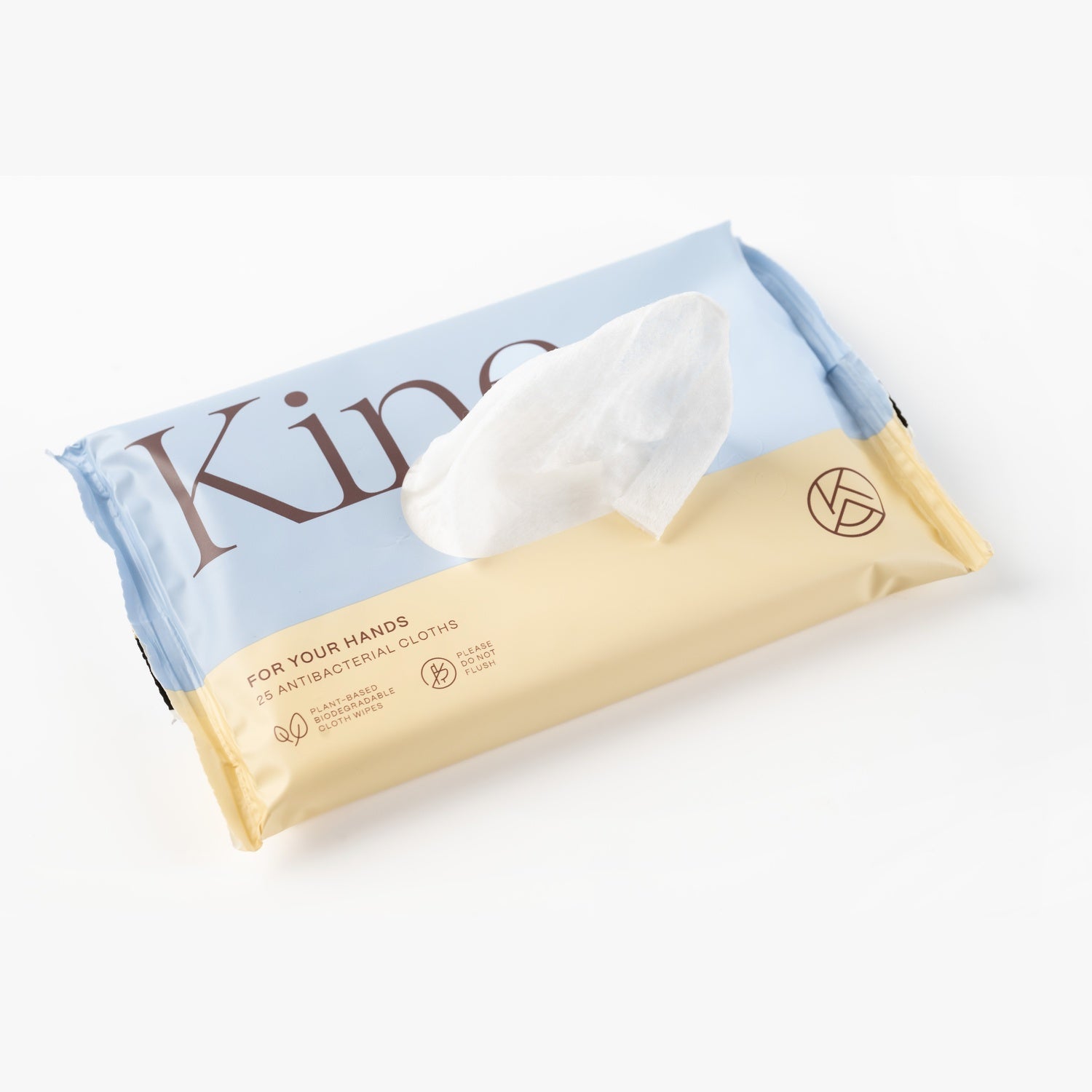 kine biodegradable antibacterial wipes for hands