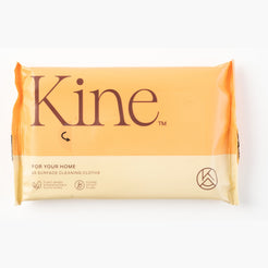 kine biodegradable cleaning wipes for surfaces