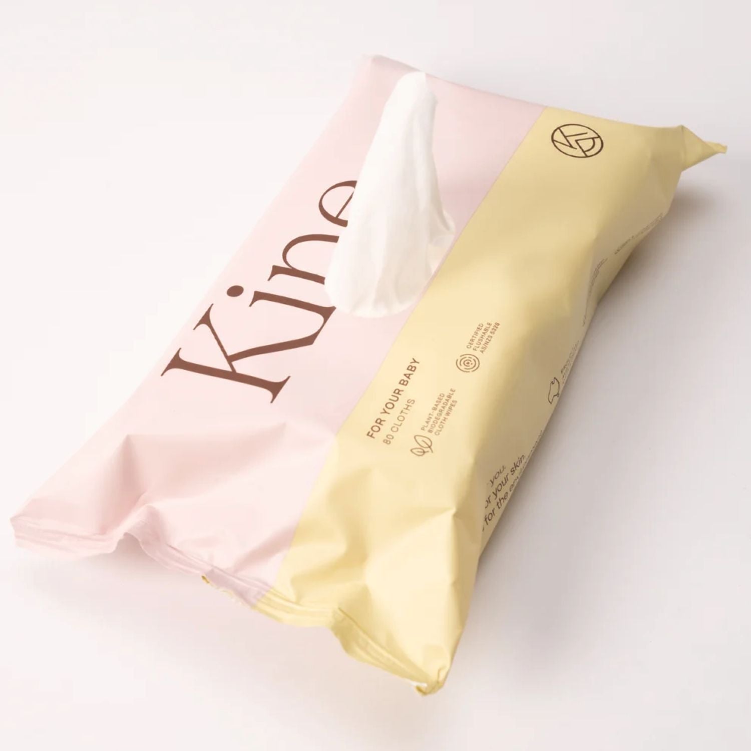 kine biodegradable flushable baby wipes australia