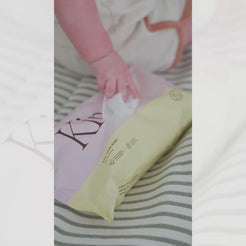 Kine Flushable baby wipes Australian made